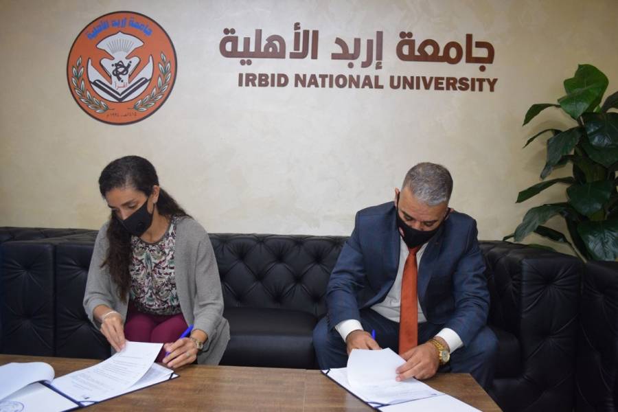 توقيع اتفاقية بين جامعة إربد الاهلية وجمعية التوعية الصحية