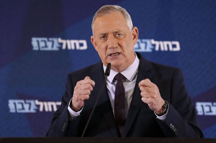 رئيس الوزراء الإسرائيلي البديل بيني غانتس يجدد رفضه لخطة الضم الإسرائيلية