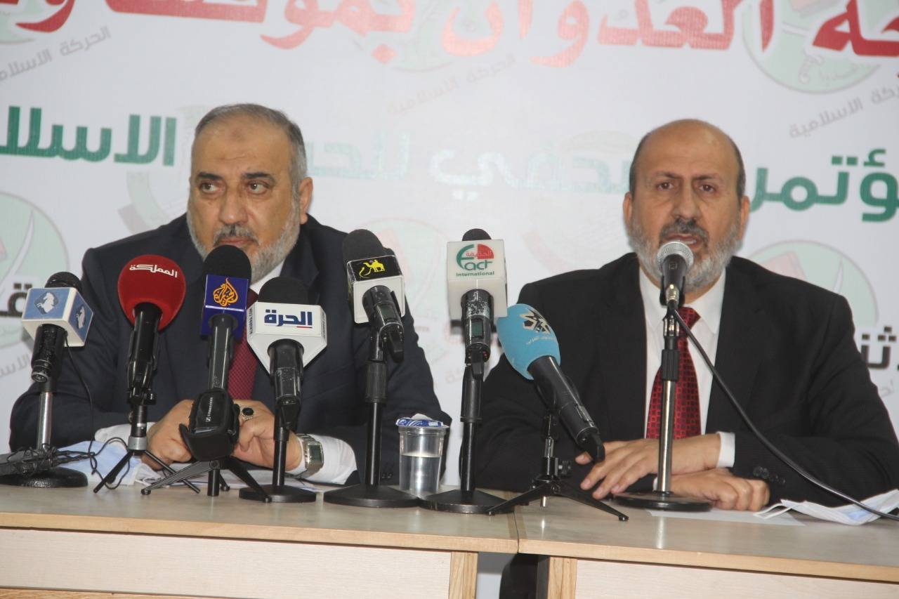 الحركة الإسلامية تدعو لاستراتيجية وطنية متكاملة لمواجهة أطماع الكيان الصهيوني
