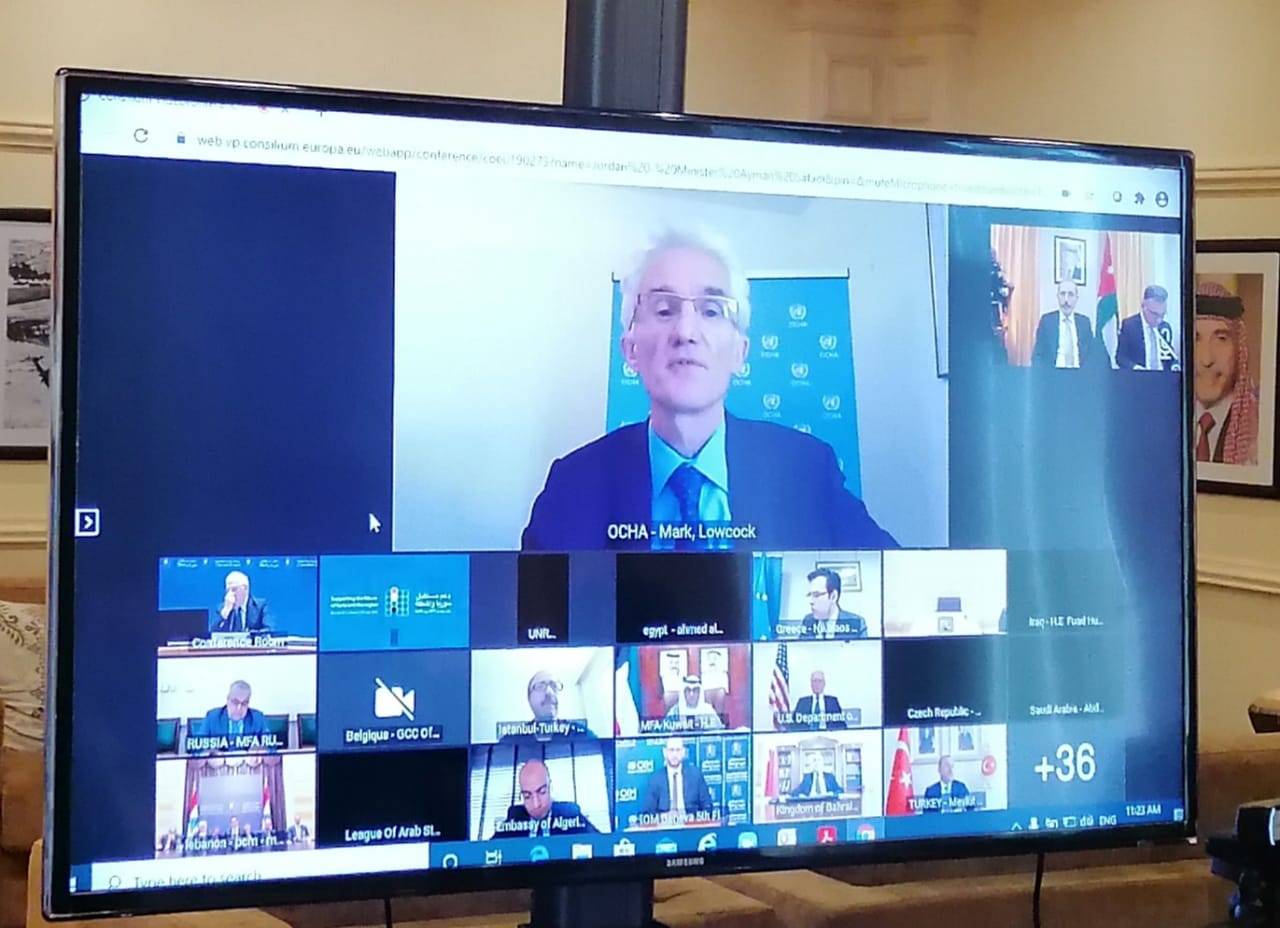 وزير الخارجية ووزير التخطيط يشاركان في مؤتمر بروكسل (٤)