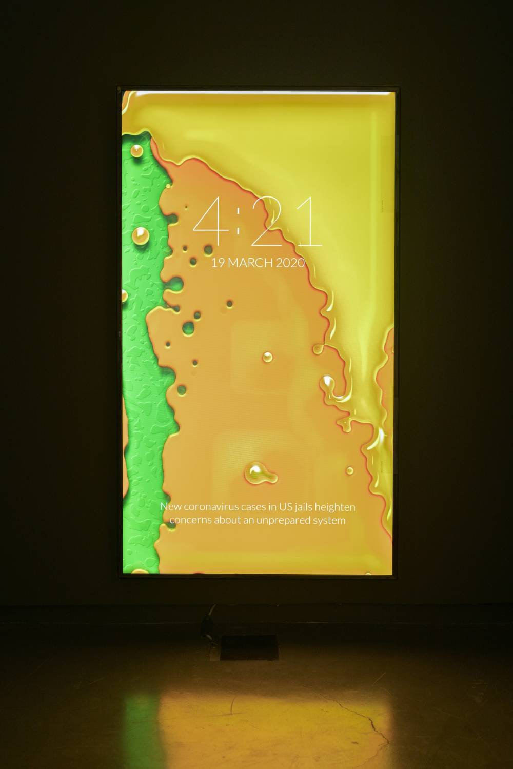 مؤسسة الشارقة للفنون تفتتح معرض «الفن في زمن القلق»