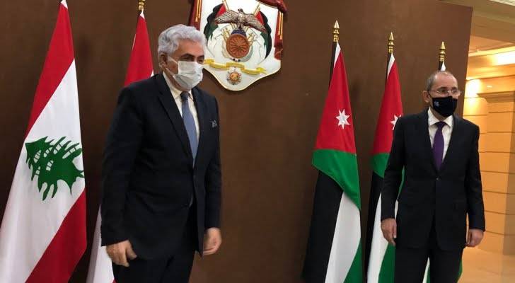 الصفدي يستقبل وزير خارجية الجمهورية اللبنانية