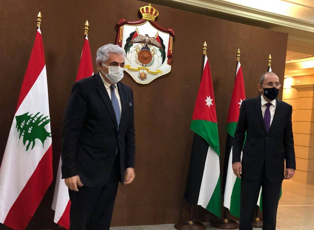 الصفدي يستقبل وزير خارجية الجمهورية اللبنانية