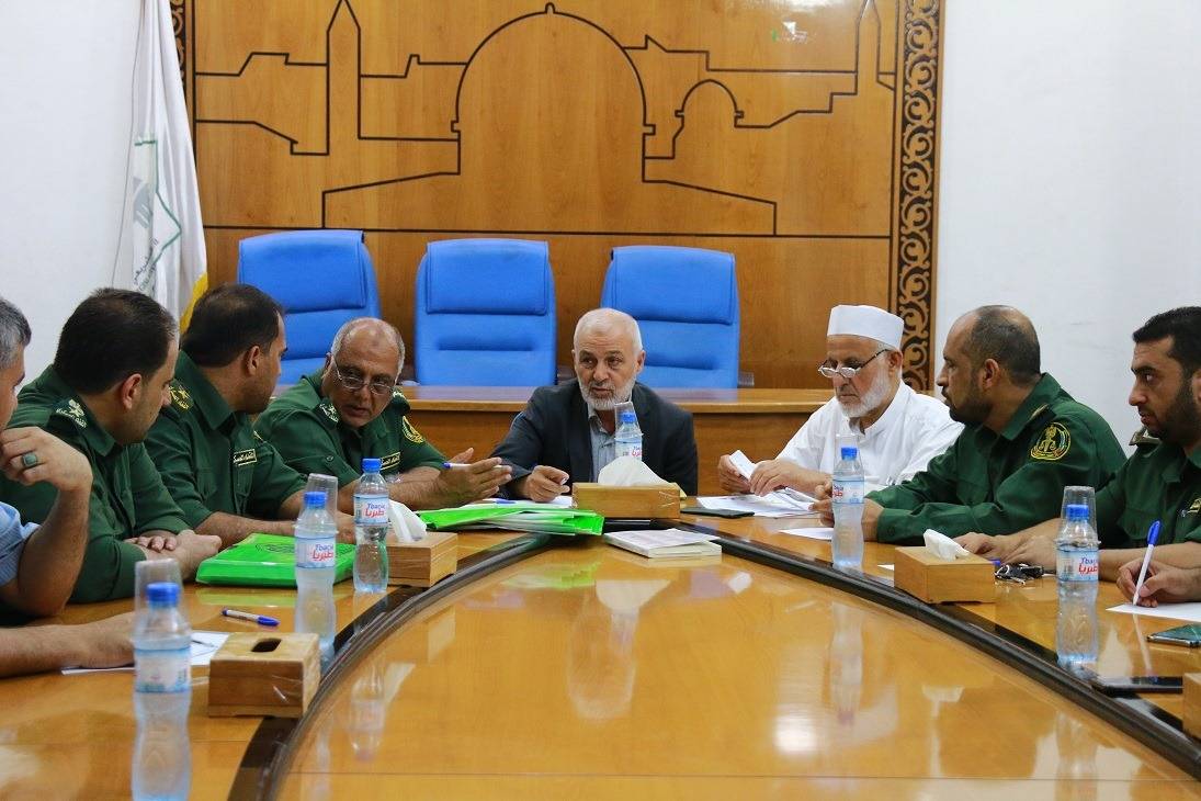 غزة : اللجنة القانونية في المجلس التشريعي تستقبل وفداً من هيئة القضاء العسكري