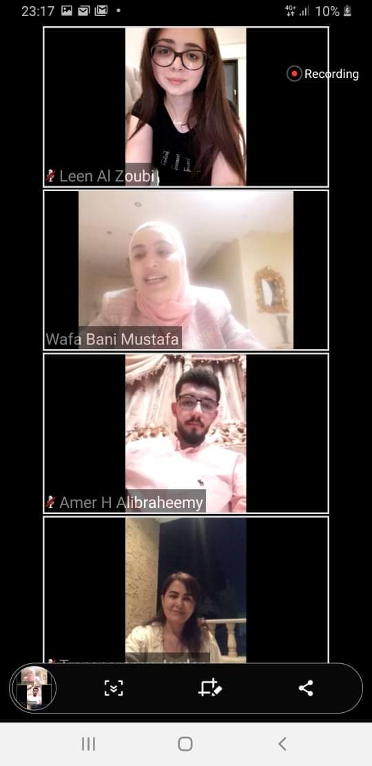 مركز الشفافية الأردني يلتقي مع النائب وفاء بني مصطفى