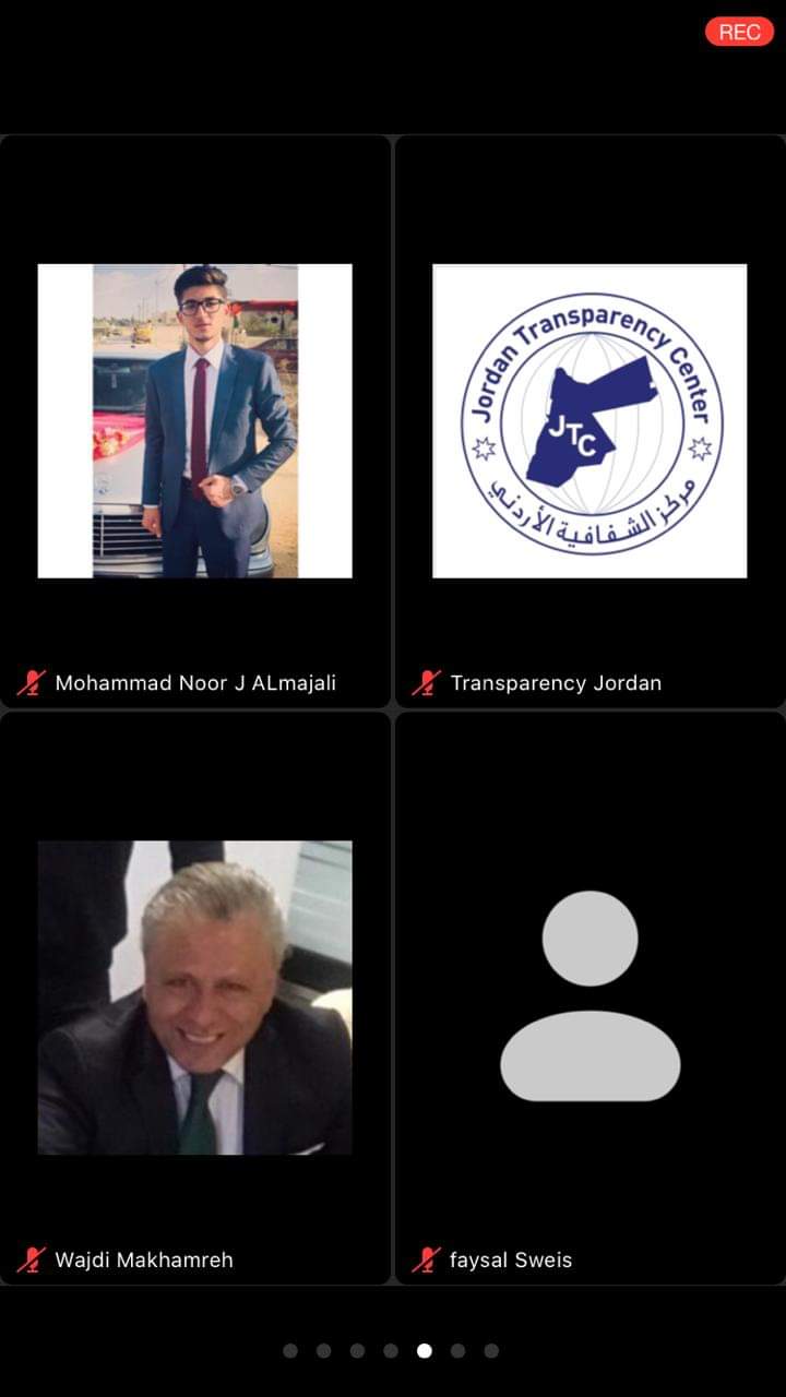 مركز الشفافية الأردني يلتقي مع النائب وفاء بني مصطفى