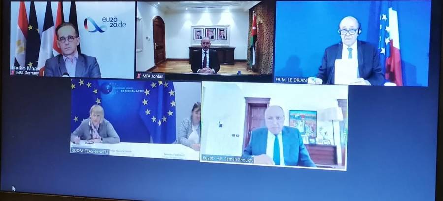 الصفدي يشارك في اجتماع رباعي لبحث جهود منع تنفيذ إسرائيل قرار ضم أراض فلسطينية