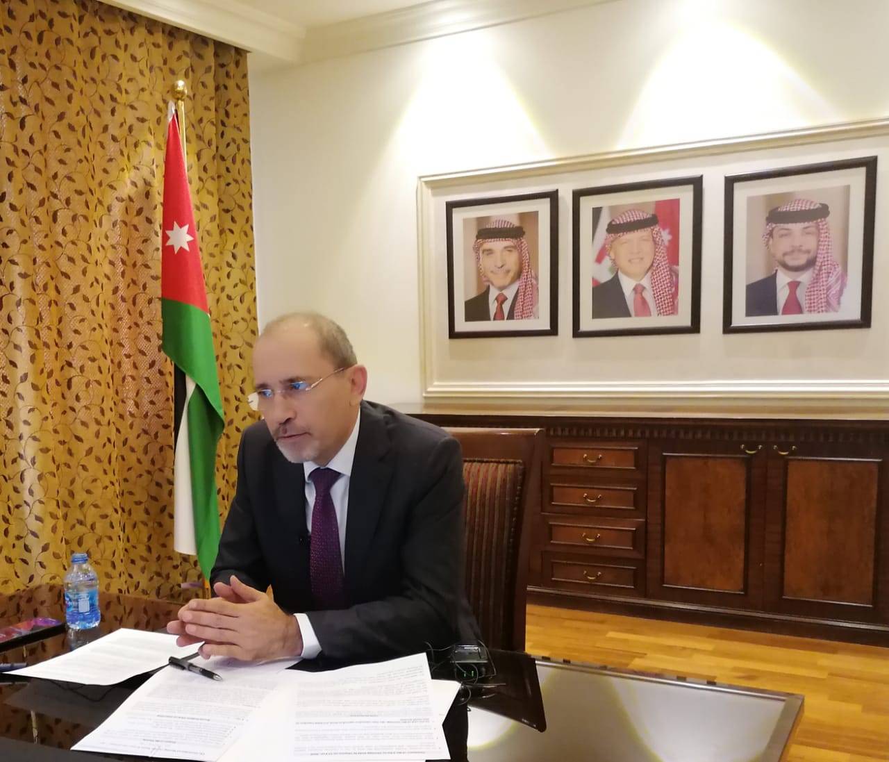 الصفدي يشارك في اجتماع رباعي لبحث جهود منع تنفيذ إسرائيل قرار ضم أراض فلسطينية