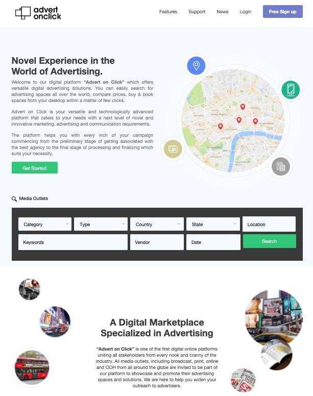 آدفیرت أون كلیك تطلق المرحلة الأولى من التشغیل وتفتح باب  التسجیل لجمیع وسائل الإعلام والإعلان العربیة