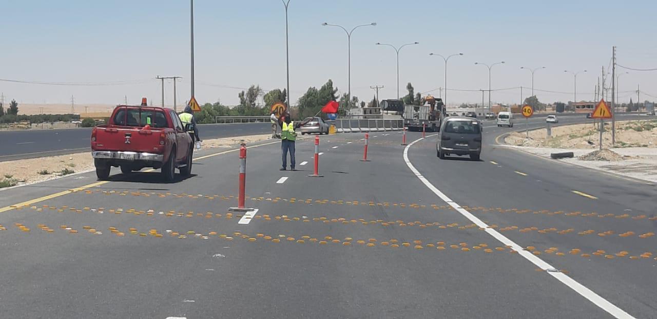 نسبة الإنجاز في الصحراوي تبلغ 93% بعد انتهاء العمل في تحويلة الجرف و الزميلة