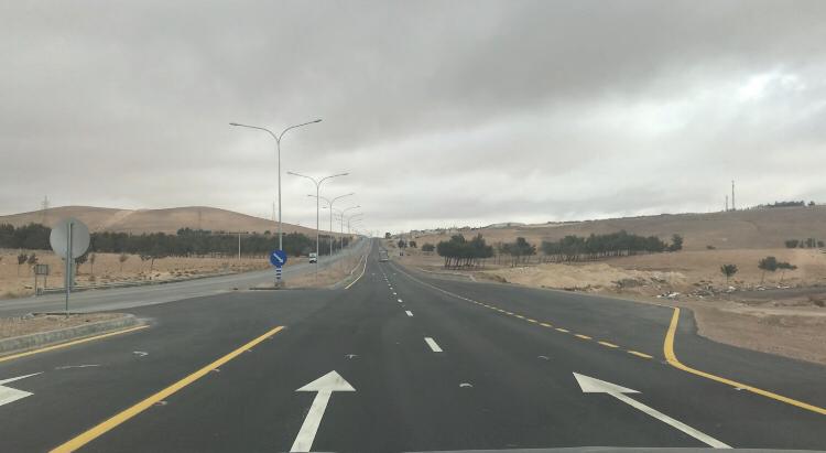 نسبة الإنجاز في الصحراوي تبلغ 93% بعد انتهاء العمل في تحويلة الجرف و الزميلة