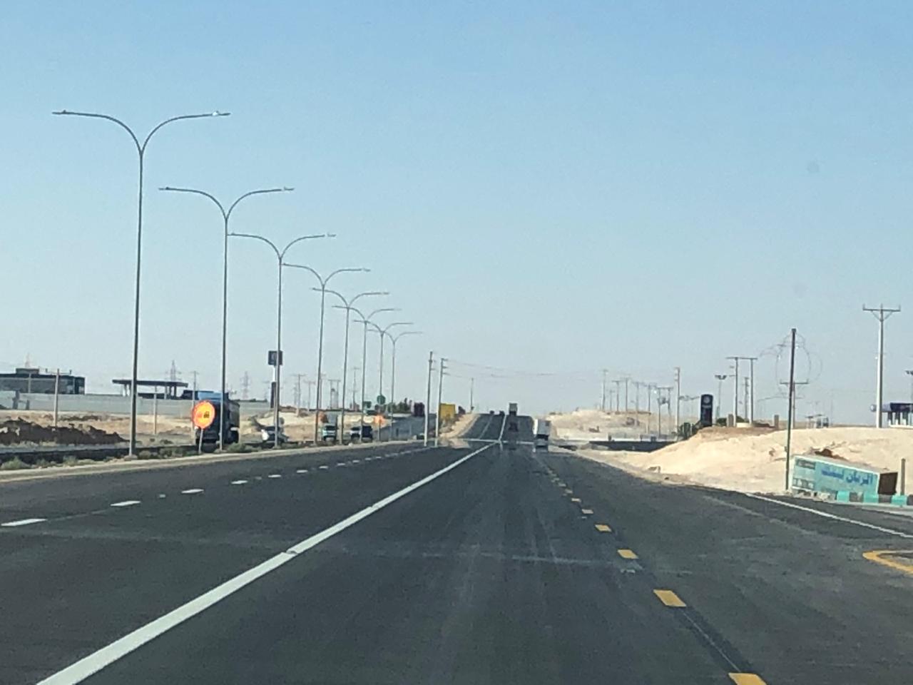 نسبة الإنجاز في الصحراوي تبلغ 93% بعد انتهاء العمل في تحويلة الجرف و الزميلة