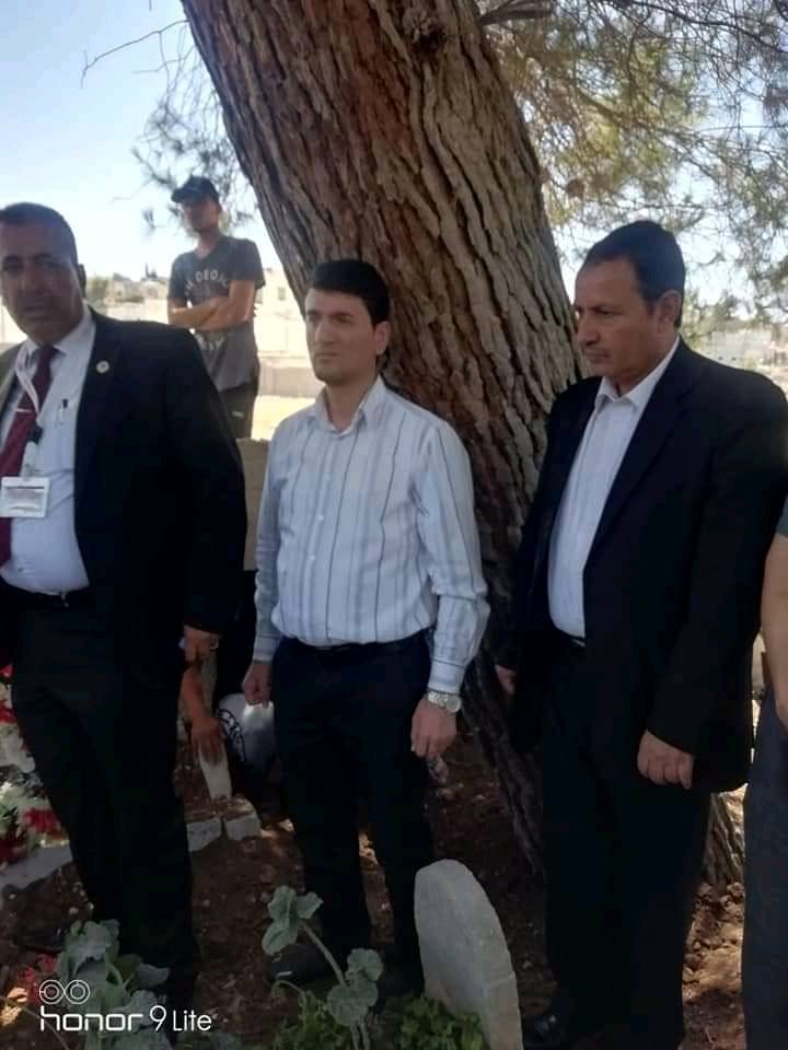 الدكتور المراشدة يترأس وفد من جامعة جدارا لتشييع جثمان الطالبة مبارك