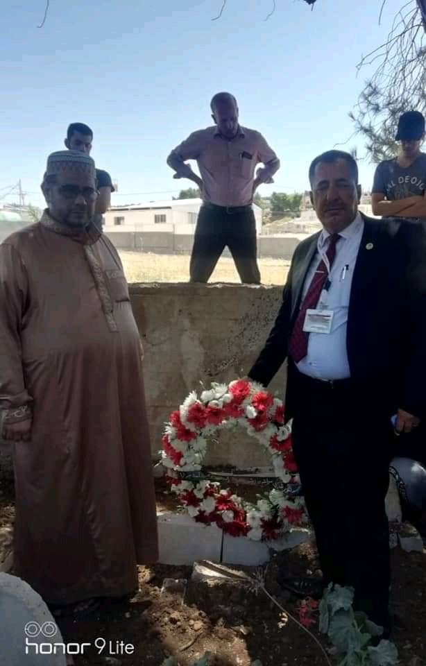 الدكتور المراشدة يترأس وفد من جامعة جدارا لتشييع جثمان الطالبة مبارك