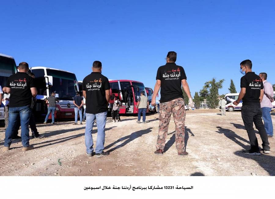 وزارة السياحة : 13231 مشاركا ببرنامج أردننا جنة خلال اسبوعين