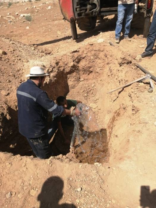 وزارة المياه والري : حملة امنية مجددا لضبط اعتداءات على خطوط رئيسية في الموقر