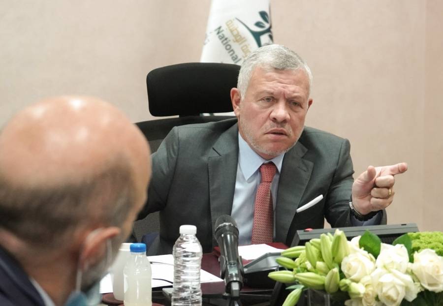 الملك يزور صندوق المعونة الوطنية