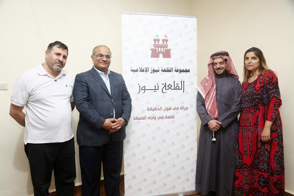 المومني خلال زيارته لمجموعة القلعة : يجب إعادة النظر في قضية المواقع الألكترونية وخريجي الصحافة والاعلام