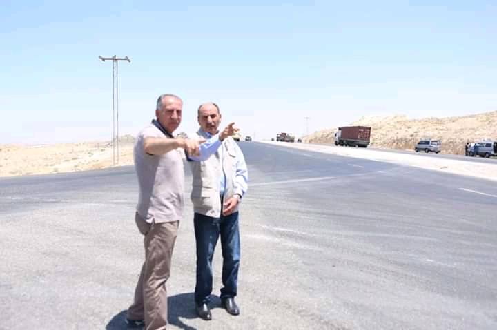 إنتهاء العمل بالكامل في المرحلة الثالثة من مشروع الطريق الصحراوي
