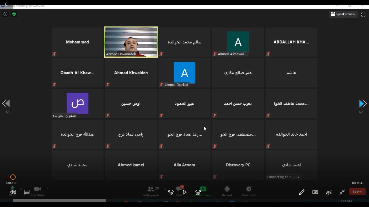 ختام فعاليات الدفعة الرابعة من معسكرات الحسين للعمل والبناء الرقمية 2020