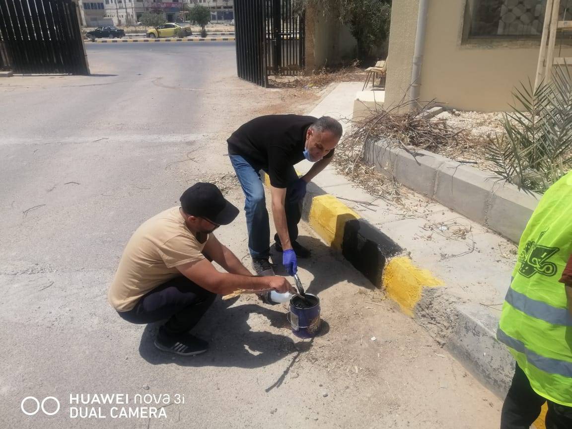 مديرية شباب المفرق تنفذ حملة تطوعية بالتعاون مع مؤسسة محافظتي التطوعية 