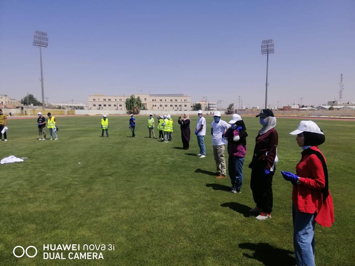 مديرية شباب المفرق تنفذ حملة تطوعية بالتعاون مع مؤسسة محافظتي التطوعية 