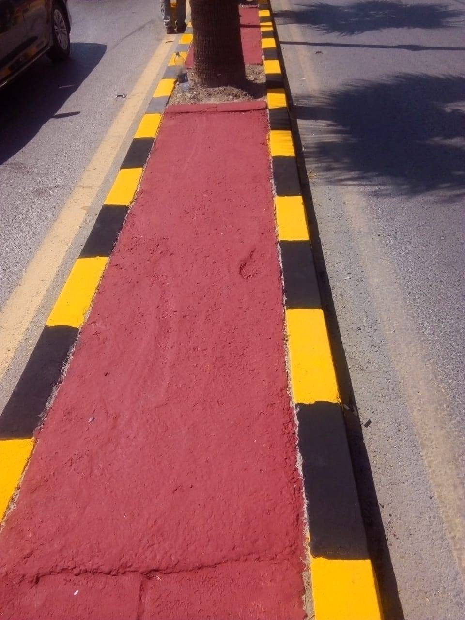 تزيين الطرقات في مادبا