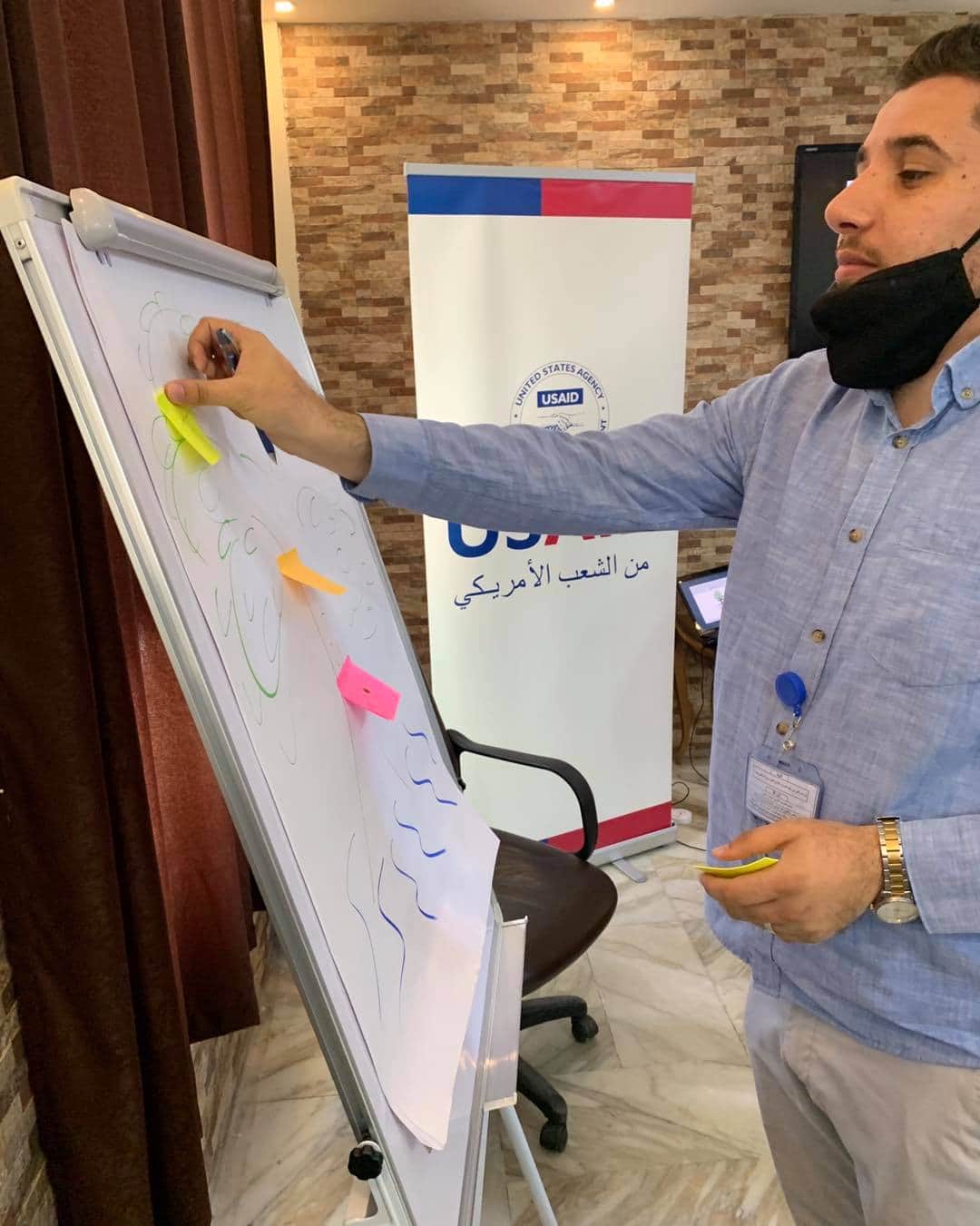 ورشة عمل لتطوير خطة المتابعة والتقييم والتعلّم لموظفي وزارة الشباب