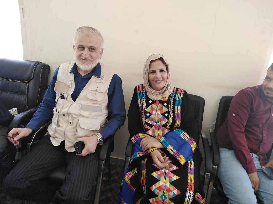 الهيئة الخيرية الهاشمية والجمعية القطرية تسلم كفالات الايتام في مادبا 