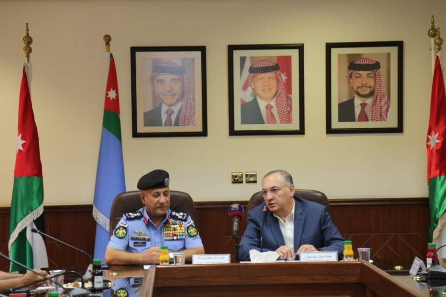 حجازي :  هيئة النزاهة والأمن العام شركاء استراتيجيين في خدمة للوطن