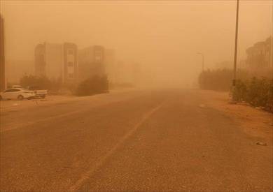 عاصفة رملية تقترب من شرقي العاصمة عمان