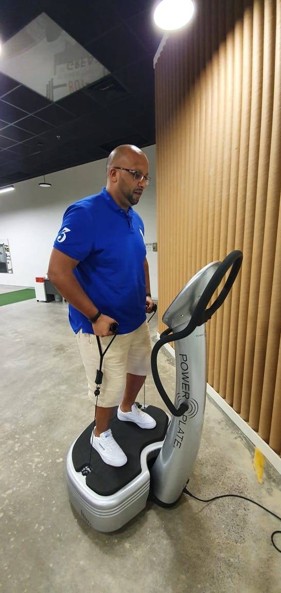 مجموعة فاين الصحية القابضة تثري مركز اللياقة البدنية المخصص لموظفيها مع جهاز Power Plate  الرياضي