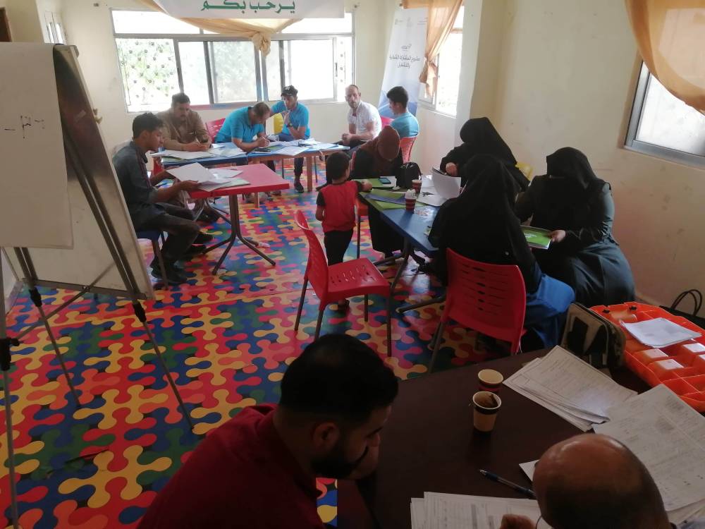 مكتب ومركز تنمية مجتمع محلي القادسية يختتم البرنامج التدريبي لدورة إدارة المشاريع