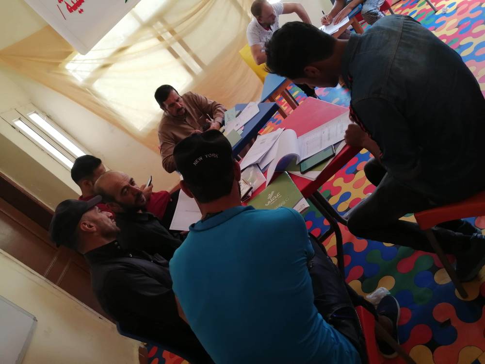 مكتب ومركز تنمية مجتمع محلي القادسية يختتم البرنامج التدريبي لدورة إدارة المشاريع