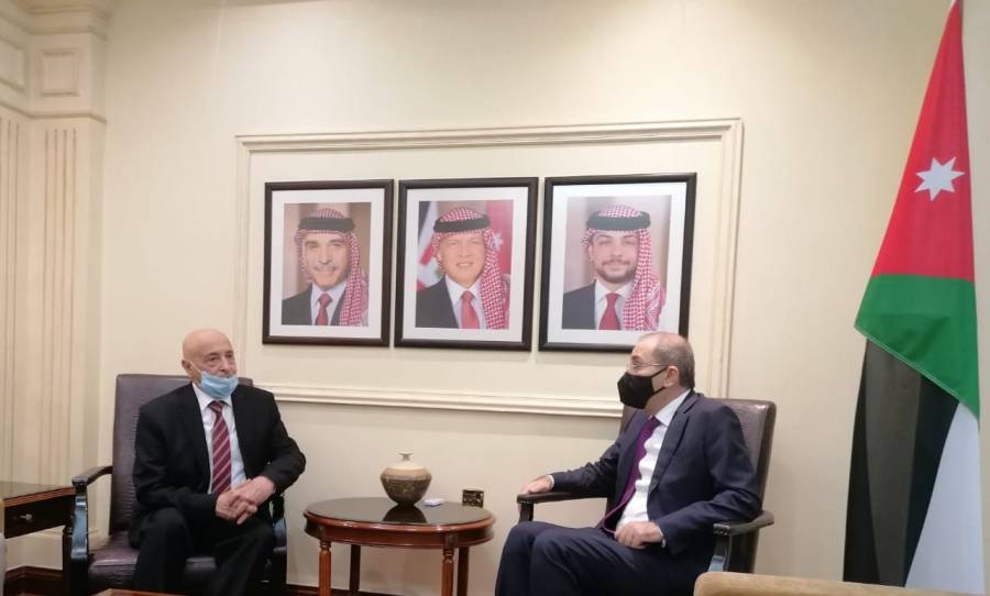 وزير الخارجية وشؤون المغتربين يستقبل رئيس مجلس النواب الليبي