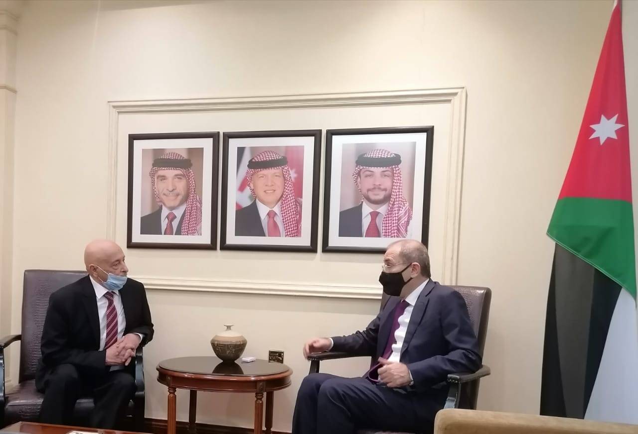 وزير الخارجية وشؤون المغتربين يستقبل رئيس مجلس النواب الليبي