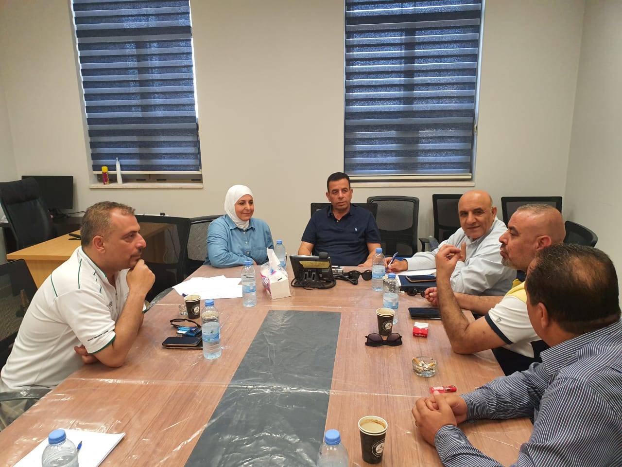 امين عام وزارة المياه يطلع على استكمال اعمال مشروع مياه وادي العرب 