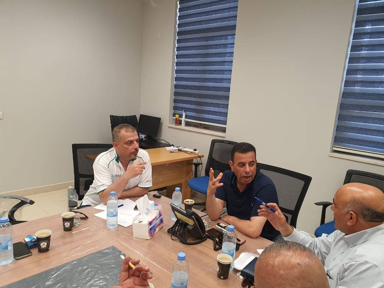 امين عام وزارة المياه يطلع على استكمال اعمال مشروع مياه وادي العرب 