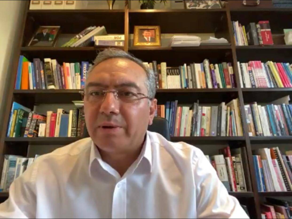 وزير الشباب يشارك في ندوة حوارية عن بعد تحت عنوان :  القيادة، التحديات، الفرص، في العالم ما بعد كوفيد 19