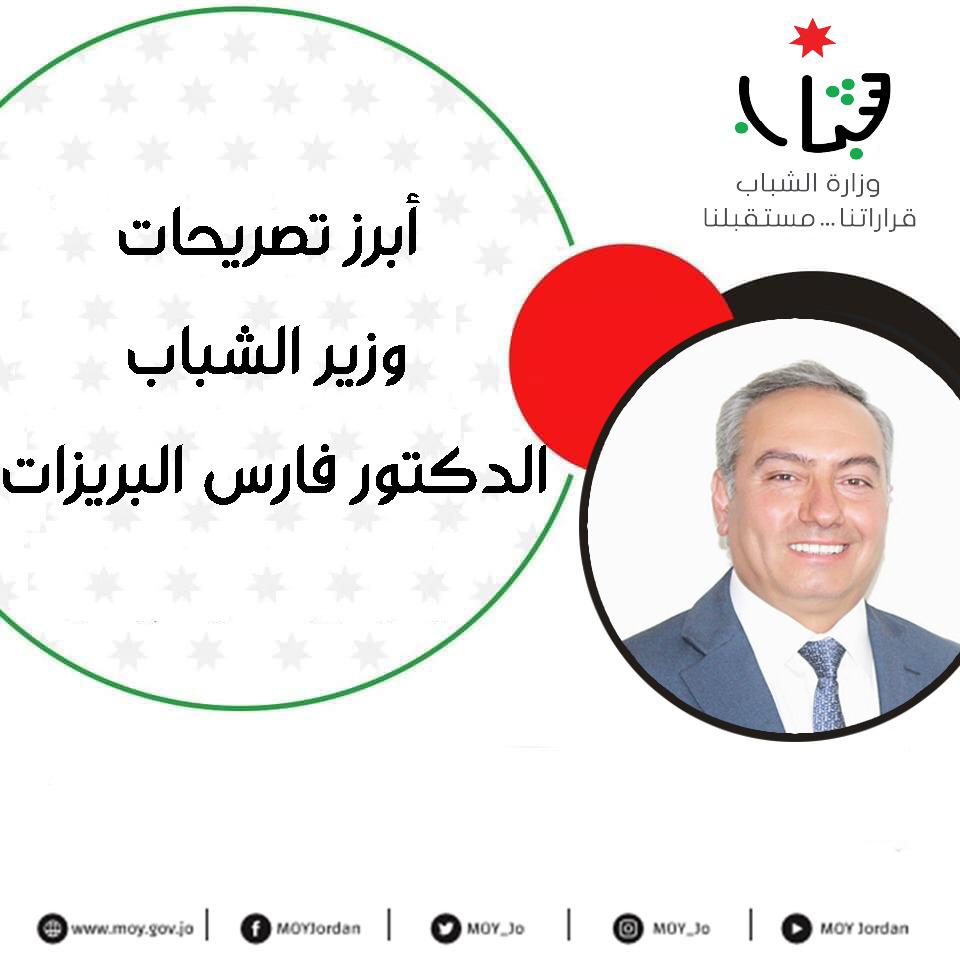 وزير الشباب يشارك في ندوة حوارية عن بعد تحت عنوان :  القيادة، التحديات، الفرص، في العالم ما بعد كوفيد 19