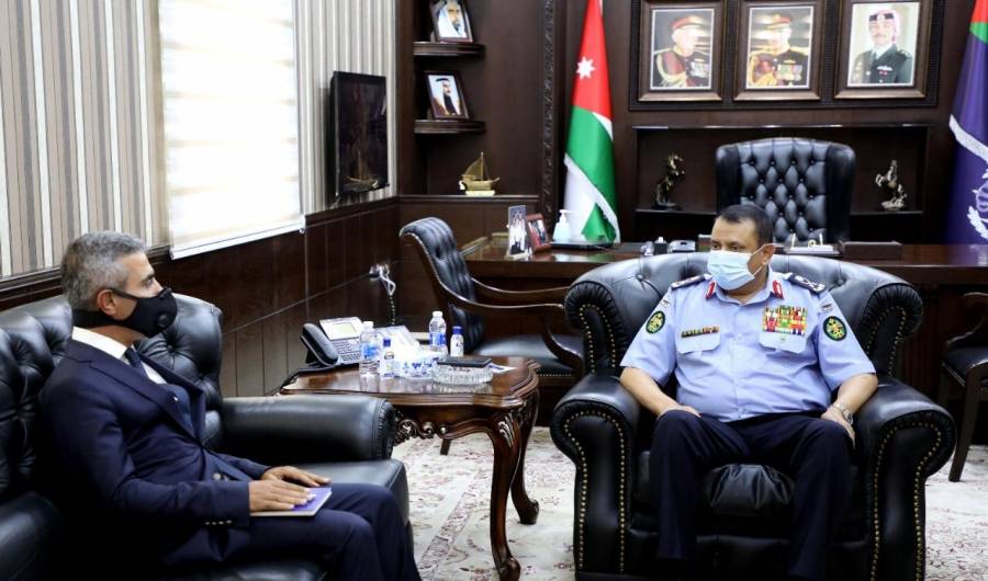 مدير الأمن العام يلتقي مدير الموارد البشرية اللوجستية في دائرة الشرطة الدولية في نيويورك