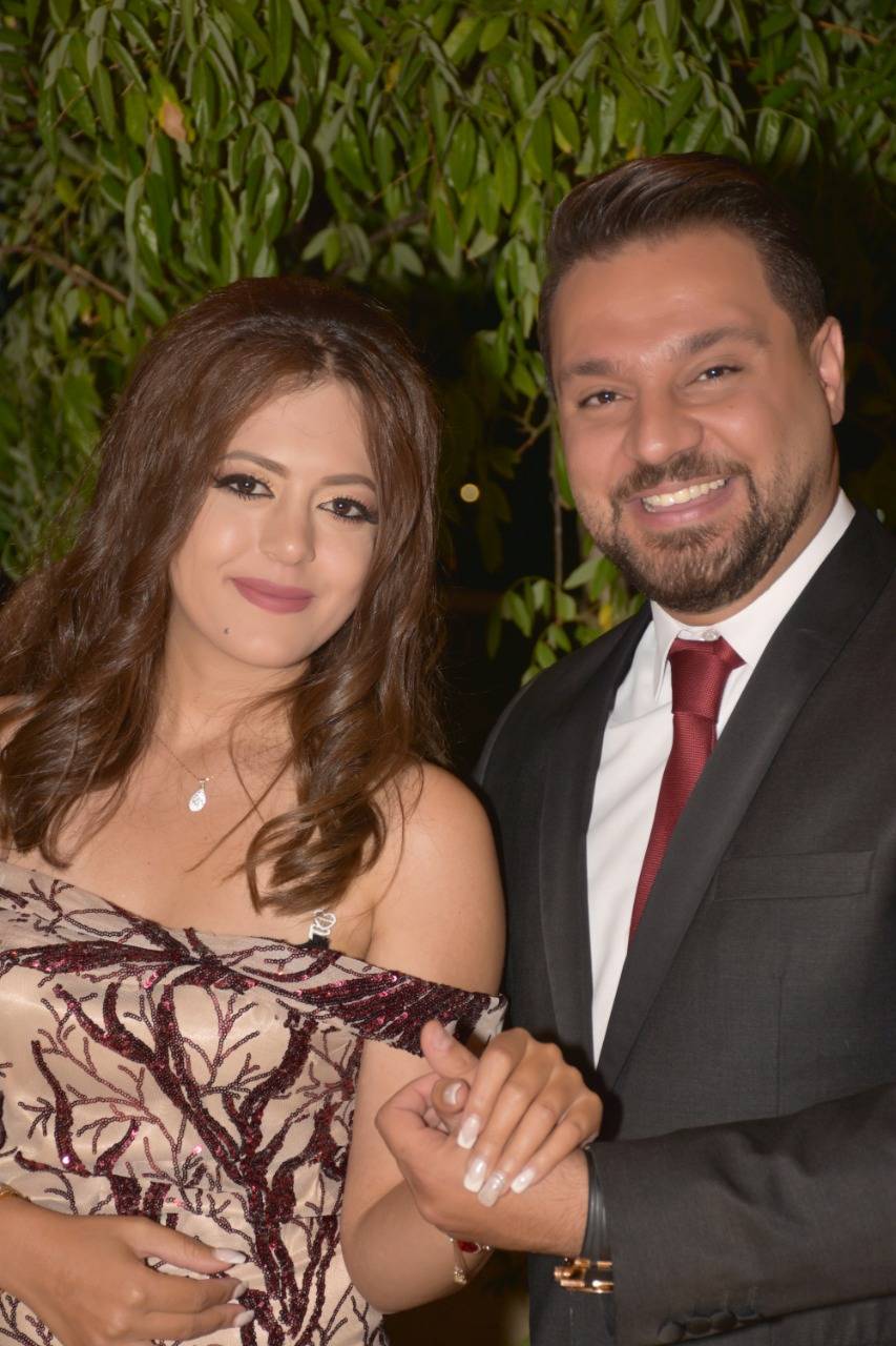 خطوبة الإعلامي أحمد شبيب على المهندسة رنين السيد علي 