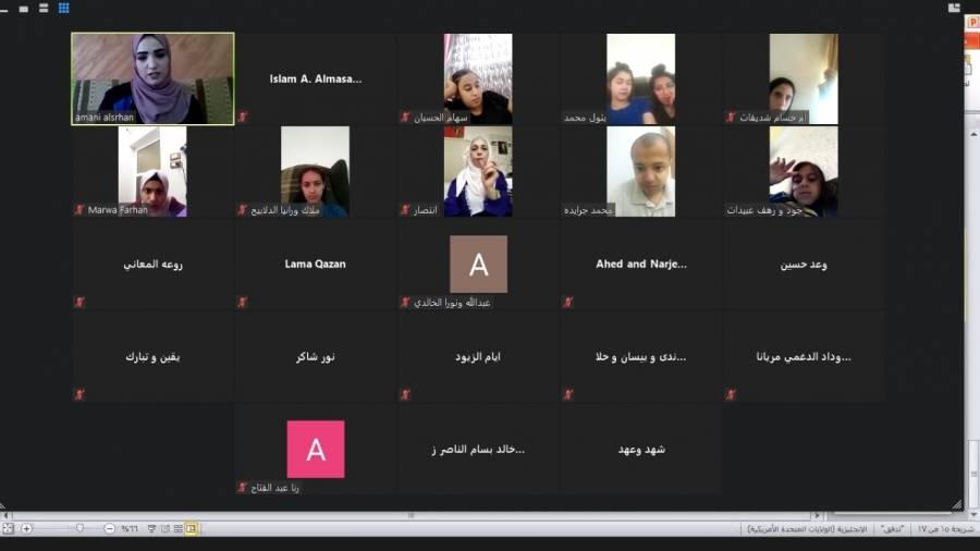 إختتام معسكر التعلم عن بعد للصم والبكم في مديرية شباب المفرق