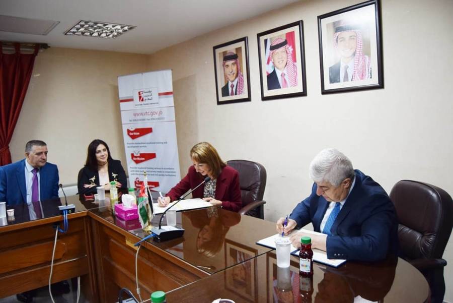 اتفاقية تعاون بين مؤسسة التدريب المهني وملتقى سيدات الأعمال