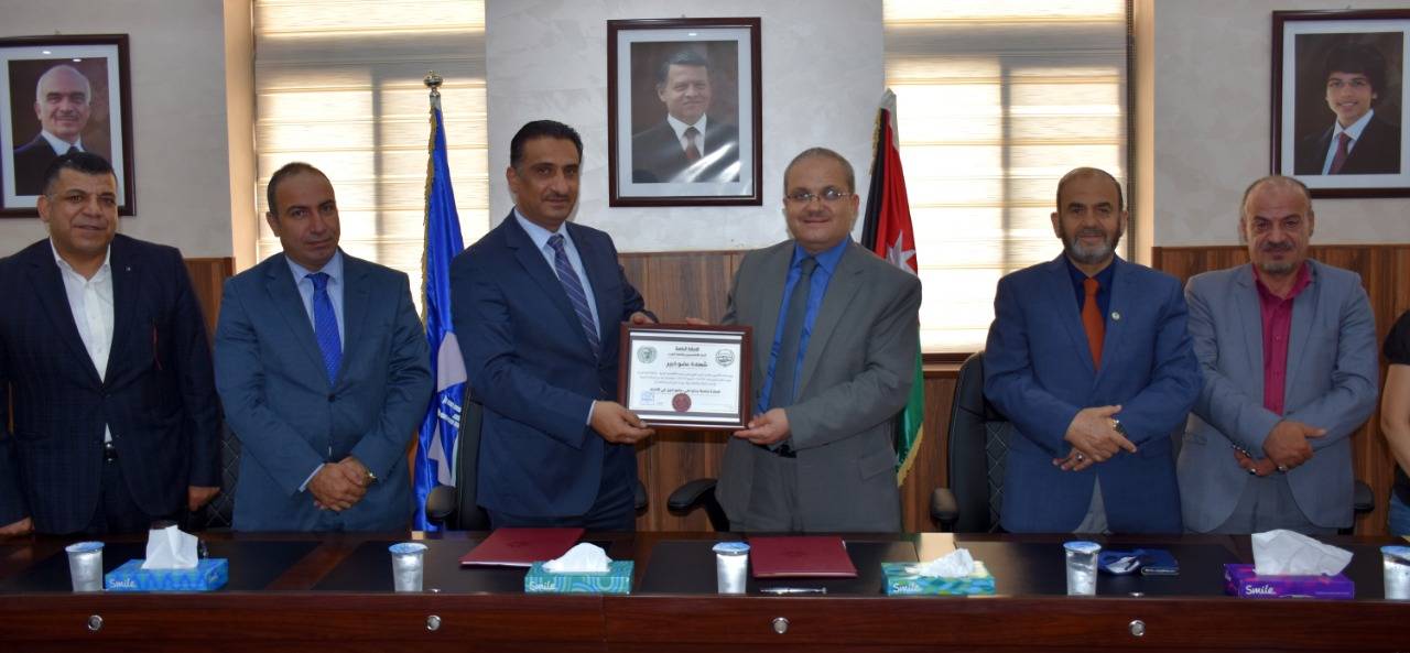 جامعة جدارا توقع مذكرة تعاون مشترك مع اتحاد الأكاديميين والعلماء العرب