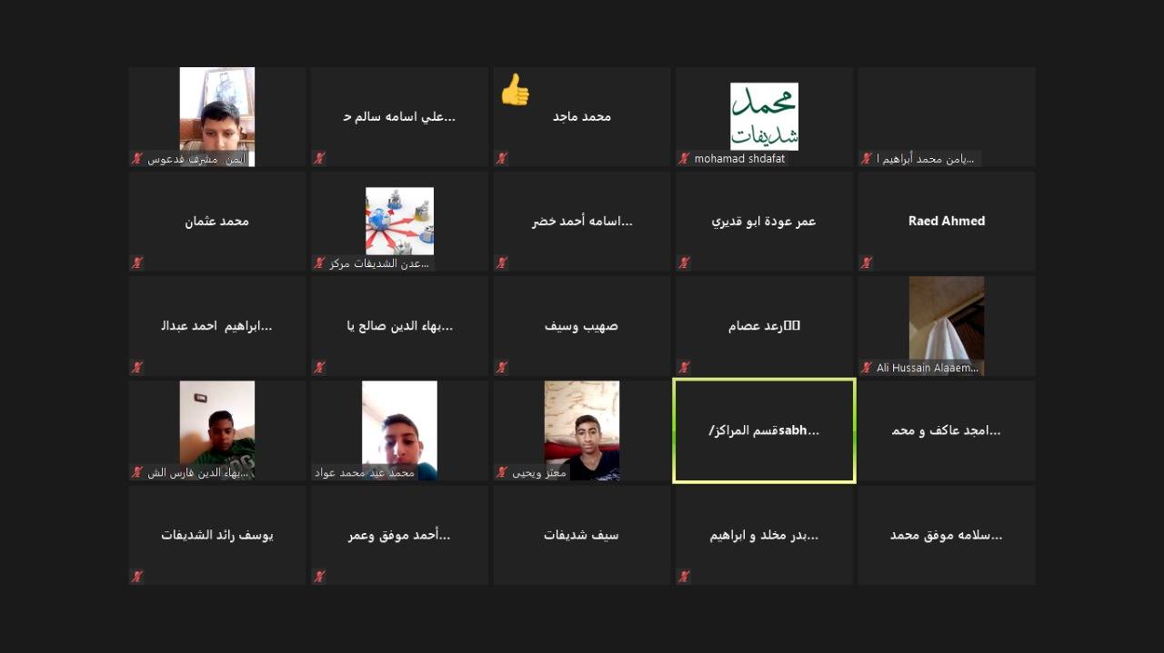 إختتام معسكر التعلم عن بعد للصم والبكم في مديرية شباب المفرق