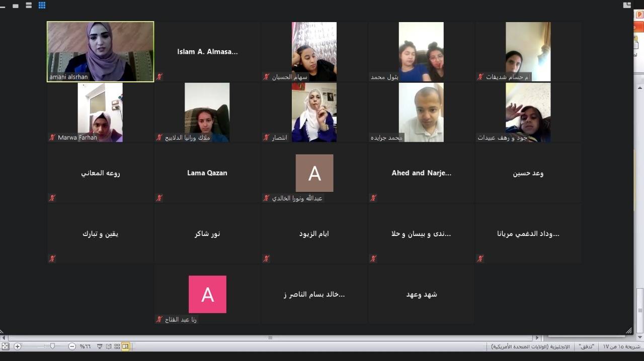 إختتام معسكر التعلم عن بعد للصم والبكم في مديرية شباب المفرق