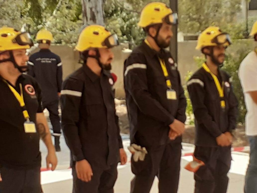 دفاع مدني مادبا يقيم دورة تأسيسية لفريق أهل العزم