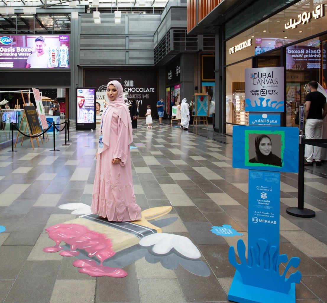 مهرجان دبي كانفس يعرض إبداعات إماراتية وعالمية في مجال الرسم ثلاثي الأبعاد