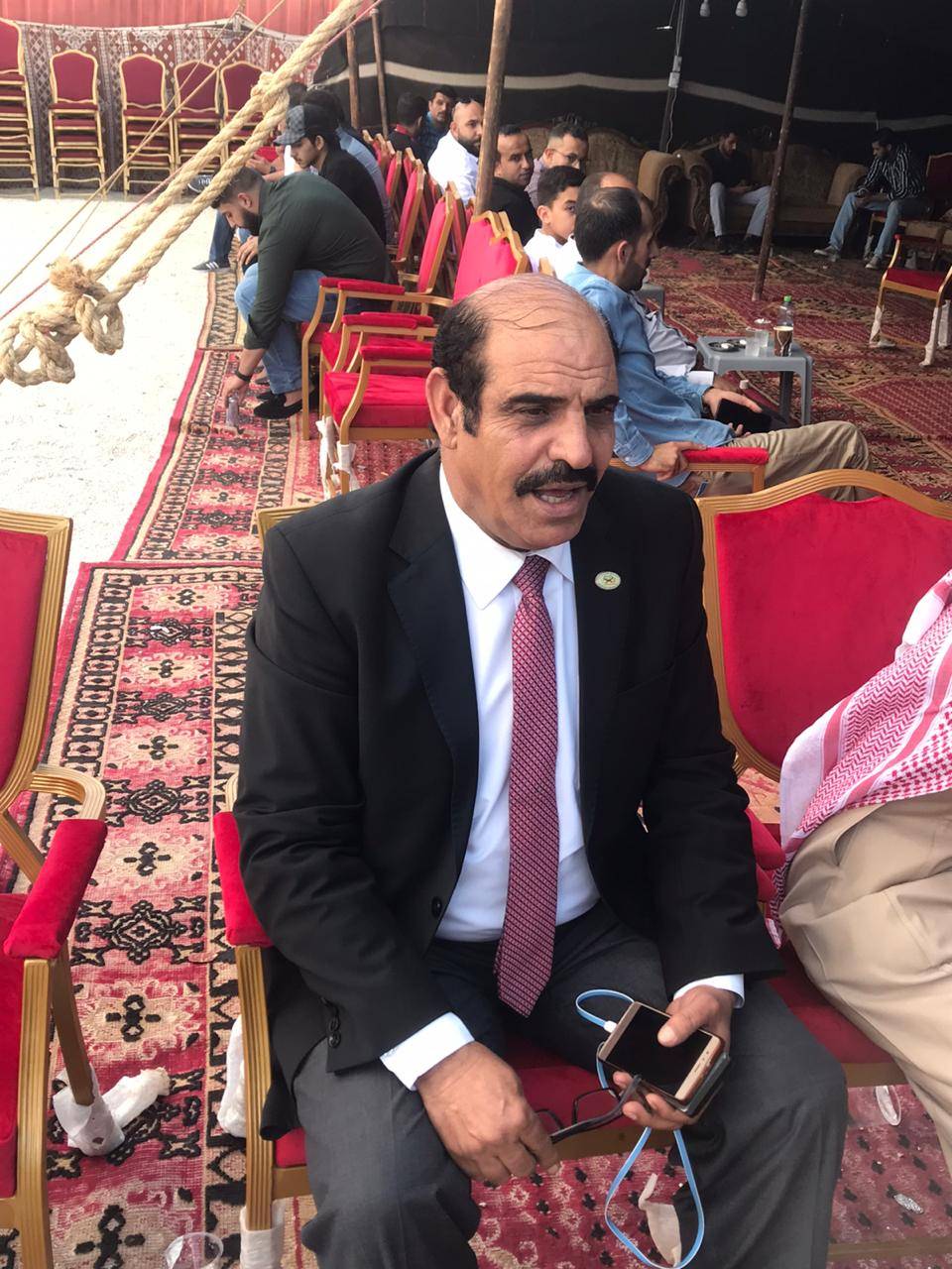 الأستاذ عليان موسى العدوان رئيس اتحاد الكتاب والأدباء يفوز بصندوق الانتخاب لعشيرتي الذوارعة والفوارعه العدوان